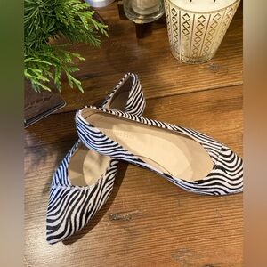 Garnet Hill Italian Made Flats 8